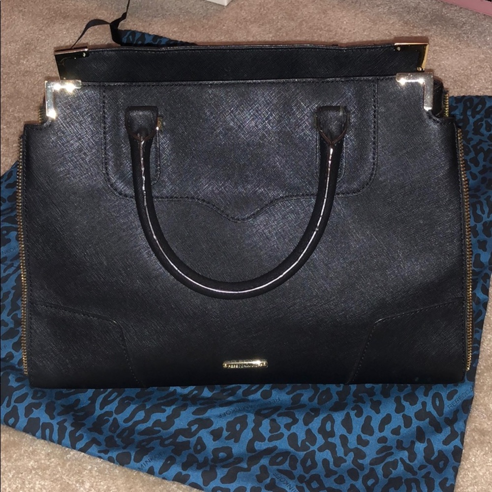 Rebecca Minkoff Top Handle Black Bag